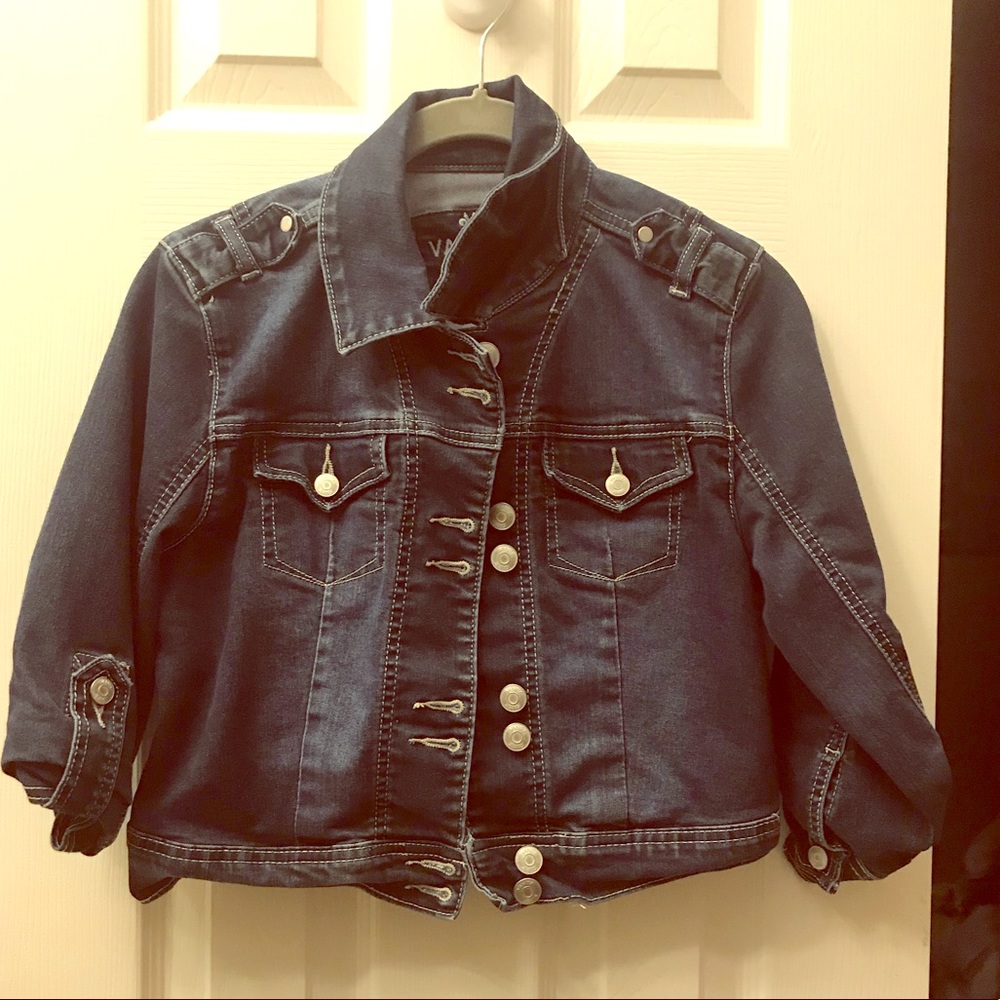 Vanity Cropped Jean Jacket - Picture 2 of 3